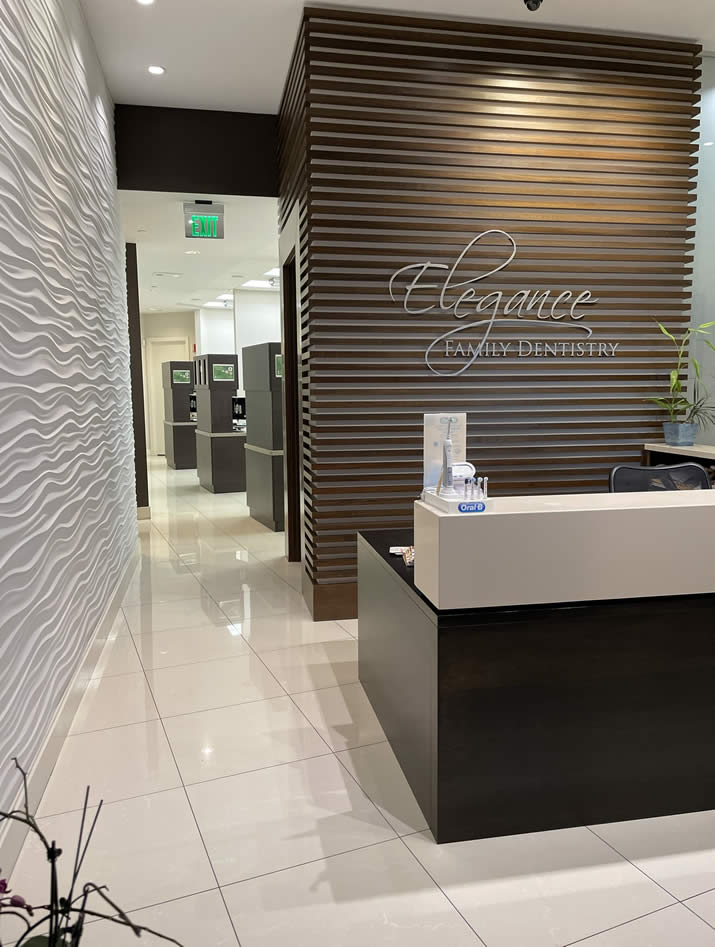 newport beach dental office front desk